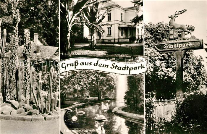 Lahr Baden Stadtpark Heimatmuseum Schwanenteich Wegweiser