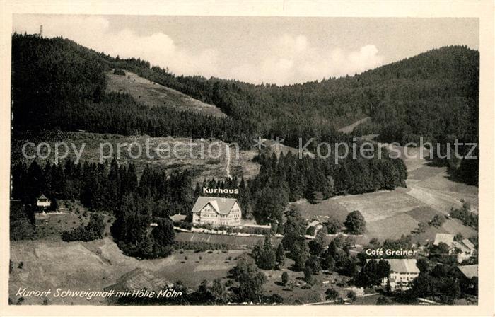 Schweigmatt Kurhaus Cafe Pension Greiner Schwarzwald Fliegeraufnahme