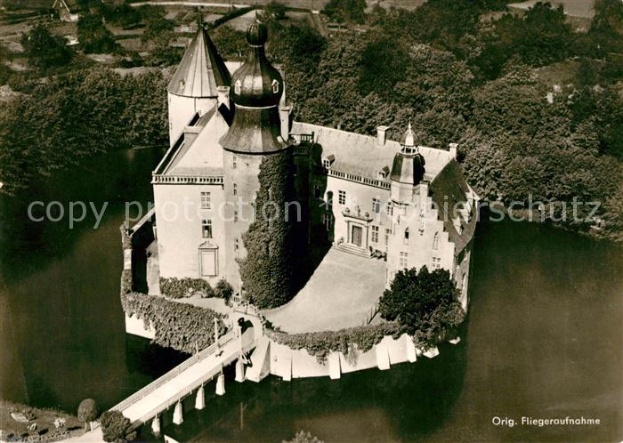 Gemen Jugendburg Original Fliegeraufnahme