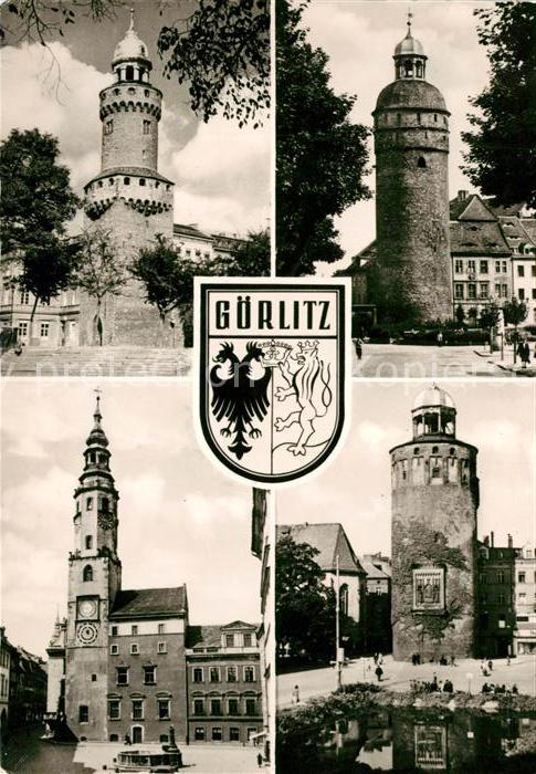 Goerlitz Sachsen Stadt der trutzigen Tuerme Wappen