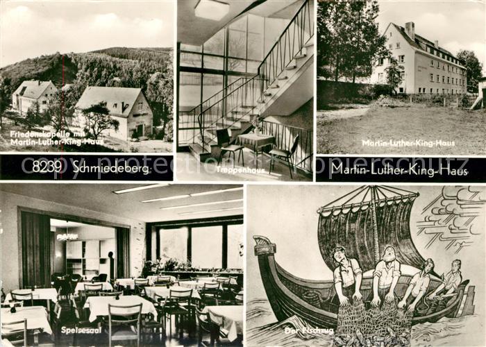 Schmiedeberg  Dippoldiswalde Friedenskapelle Martin Luther King Haus Speisesaal