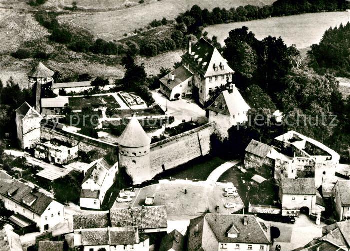 Hohenberg Eger Burg Fliegeraufnahme