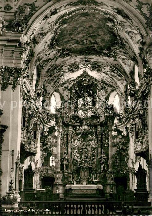 REGENSBURG Bayern Alte Kapelle Altar Fresken