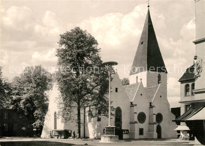 Lage Lippe Alte Kirche am Markt 14. Jhdt.