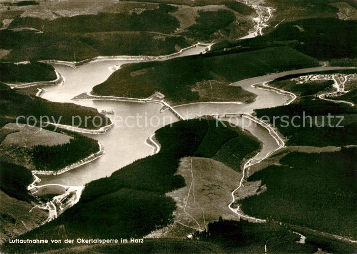Okertalsperre Fliegeraufnahme