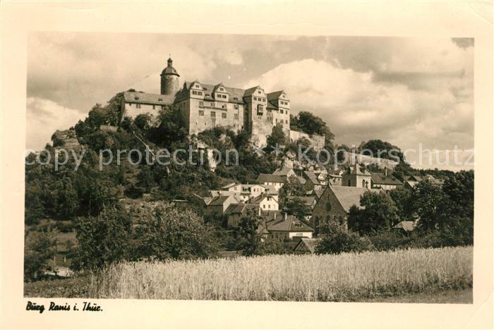Ranis Blick zur Burg