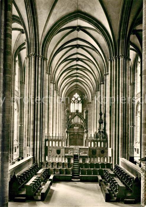 Marburg Lahn Elisabethkirche Mittelschiff