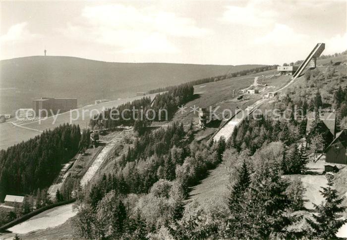 Oberwiesenthal Erzgebirge Skisprungschanze Kurort