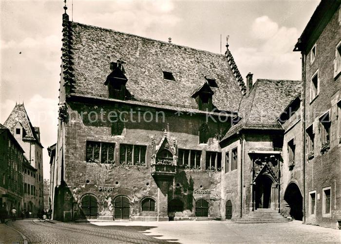 REGENSBURG Bayern Rathaus Historisches Gebaeude