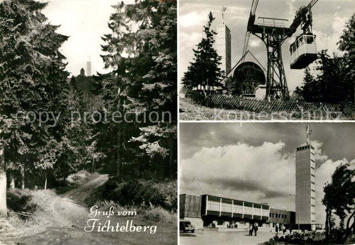 Fichtelberg Oberwiesenthal Waldweg Bergbahn Fichtelberghaus Berghotel Aussichtst