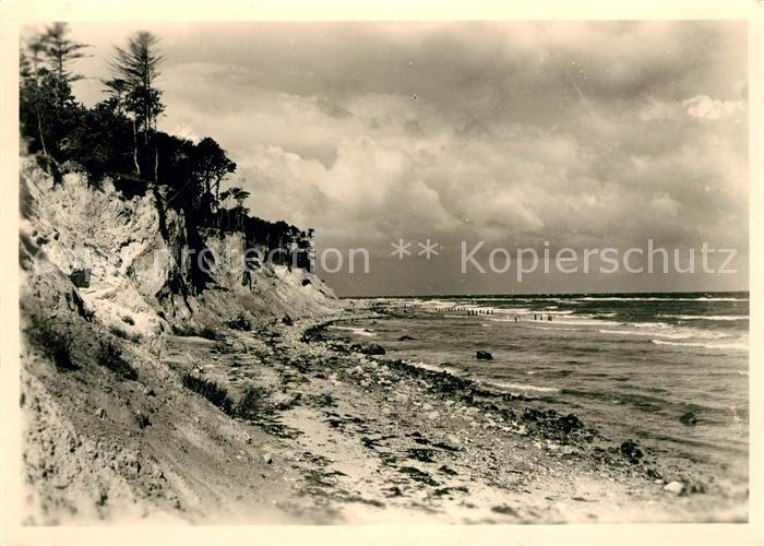 Warnemuende Ostseebad Steilkueste Strand