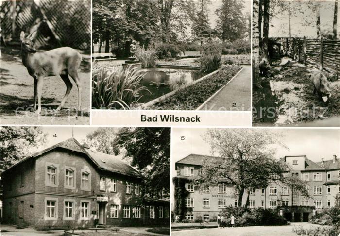 Bad Wilsnack Tierpark Park Haus Birkengrund Goethehaus