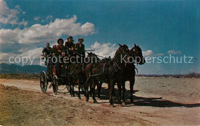 Pferdekutschen Old Stagecoach of the West
