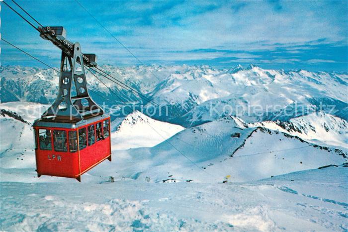 Seilbahn Davos-Parsenn Weissfluh Silvretta