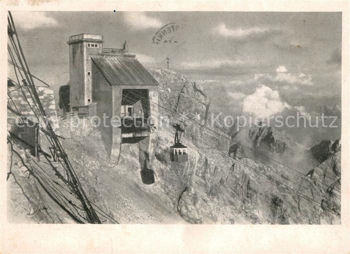 Seilbahn Bayerische Zugspitzbahn Gipfelbahnstation