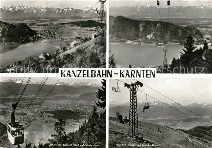 Seilbahn Sessellift Kanzelbahn Kaernten Villach Gerlitzen