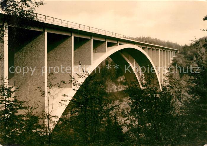 Bruecken Bridges Ponts Teufelstalbruecke Autobahn Dresden-Eisenach Hermsdorf