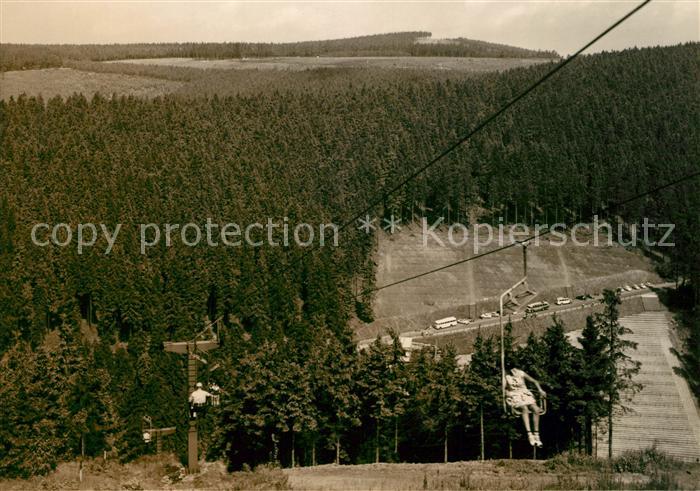 Sessellift Oberhof Schanze am Rennsteig