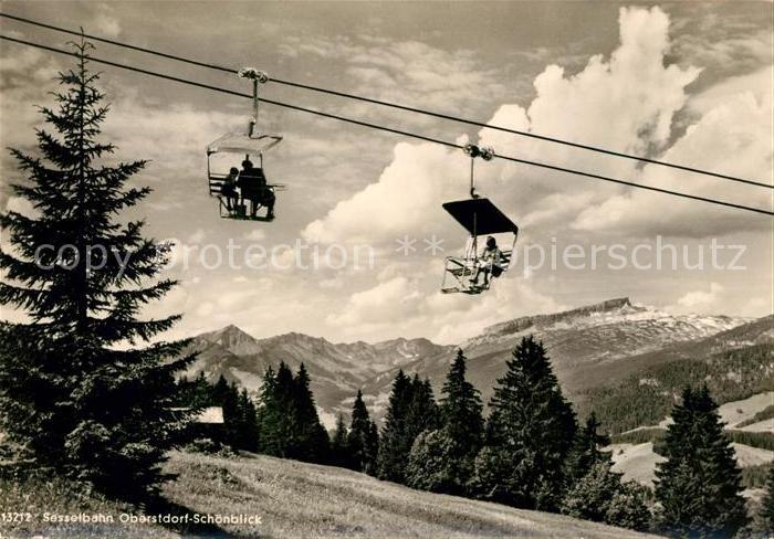 Sessellift Oberstdorf-Schoenblick Schrattenwang