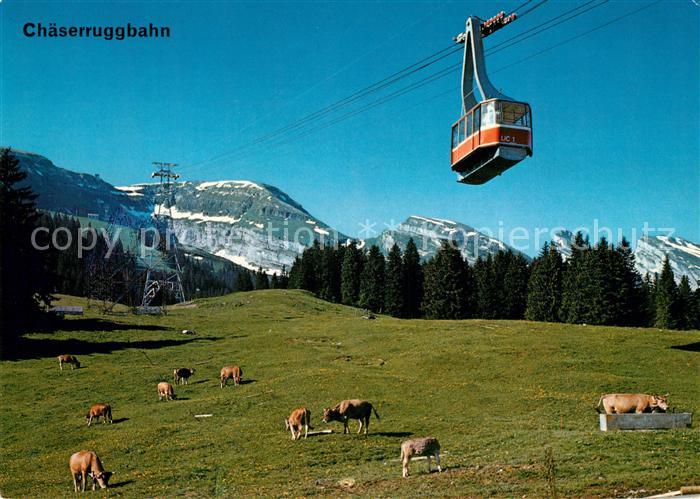 Seilbahn Chaeserruggbahn Unterwasser Obertoggenburg Iltios Churfirsten