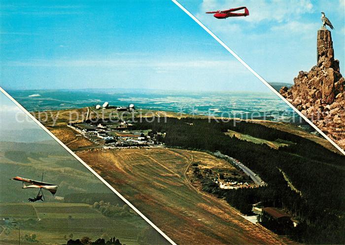 Segelflug Gliding Vol-Voile Vuolo-a-Vela Volo-a-Vela-- Wasserkuppe Rhoen Flieger