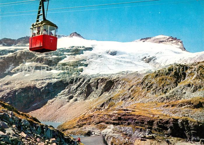 Seilbahn Stubach Weisssee Staumauer Granazspitze Sonnblick