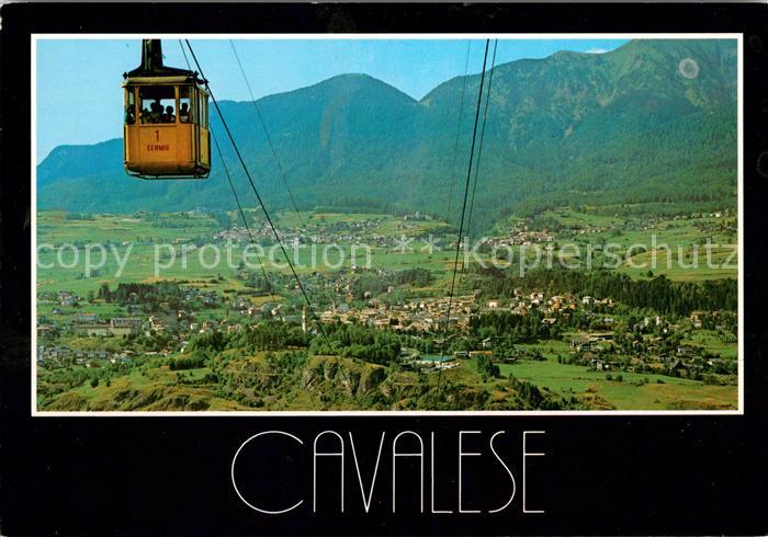 Seilbahn Cavalese Funivia del Cermis
