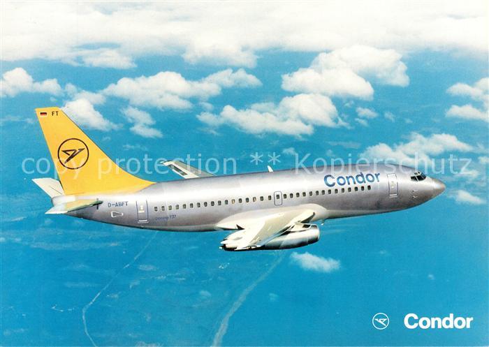 Flugzeuge Zivil Condor Europa-Jet Boeing 737-230