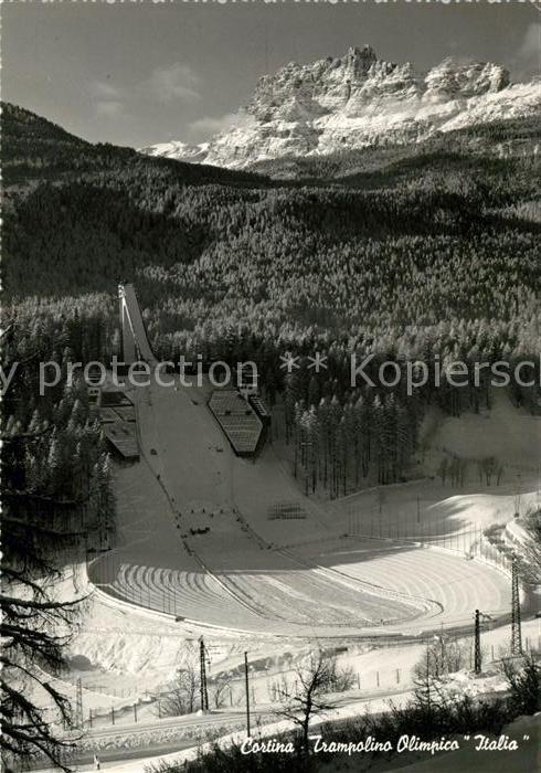 Ski-Flugschanze Cortina Trampolino Olimpico Italia