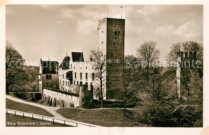 Gruenwald Muenchen Burg Gruenwald Isartal