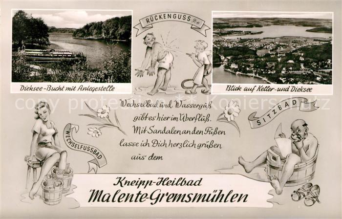 Malente-Gremsmuehlen Dieksee Bucht Anlegestelle