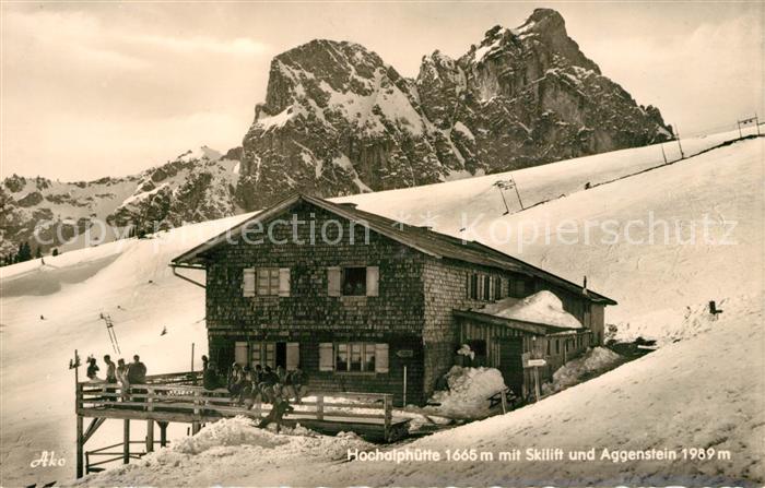 Pfronten Ostallgaeu Bayern Hochalphuette Aggenstein