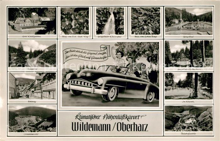 Wildemann Hotel Waldgarten Bohlweg Spiegeltaler Wasserfall