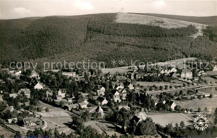 Hahnenklee-Bockswiese Harz Fliegeraufnahme