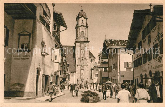 Mittenwald Bayern Hauptstrasse