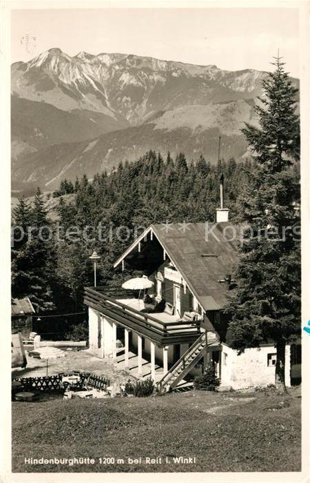 Reit Winkl Hindenburghuette