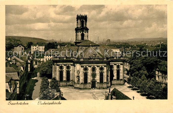 SAARBRueCKEN Saarland Ludwigskirche