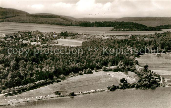 Bringhausen Fliegeraufnahme Edersee