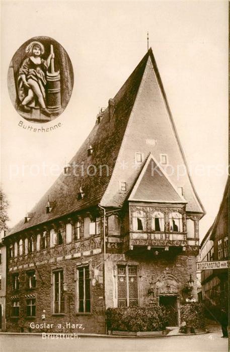 Goslar Brusttuch Butterhenne