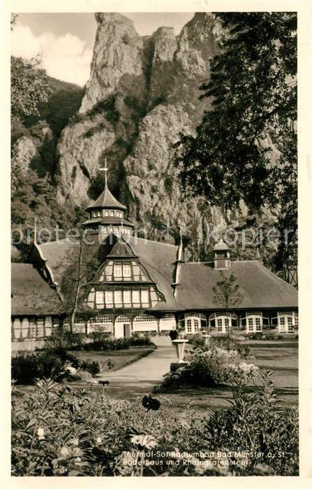 Bad Muenster Stein Ebernburg Baederhaus Rheingrafenstein
