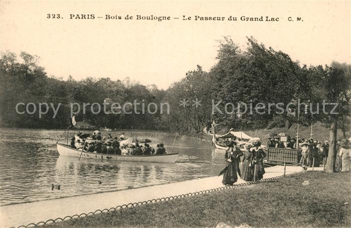 Paris Bois de Boulogne Passeur du Grand Lac