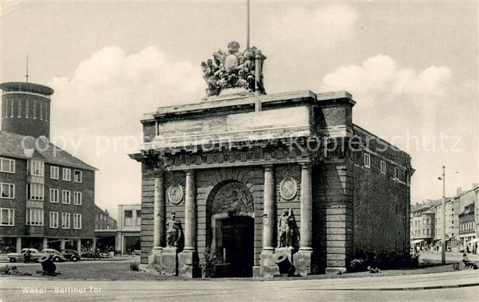 Wesel Rhein Berliner Tor