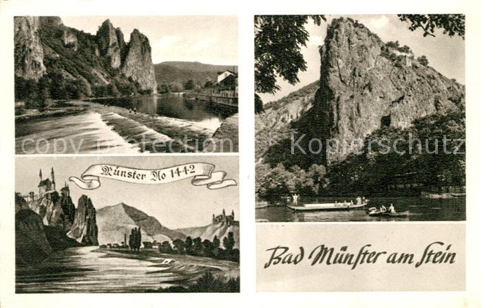 Bad Muenster Stein Ebernburg Ruine Rheingrafenstein Maerchenhain Tiergarten