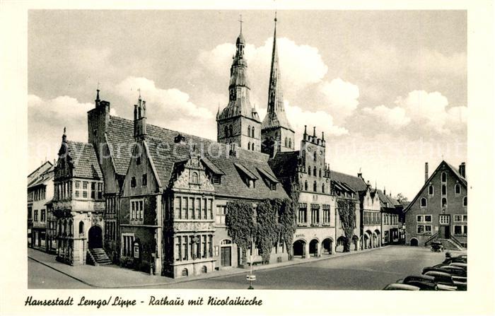Lemgo Rathaus Nicolaikirche