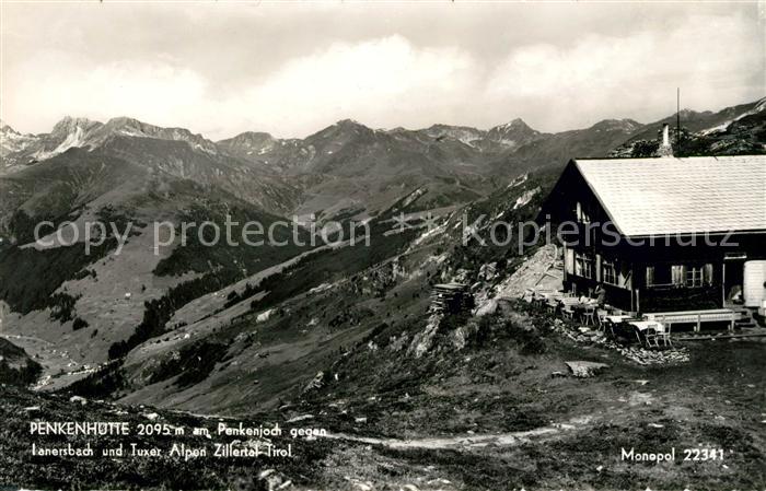 Penkenhuette Lanersbach Tuxer Alpen
