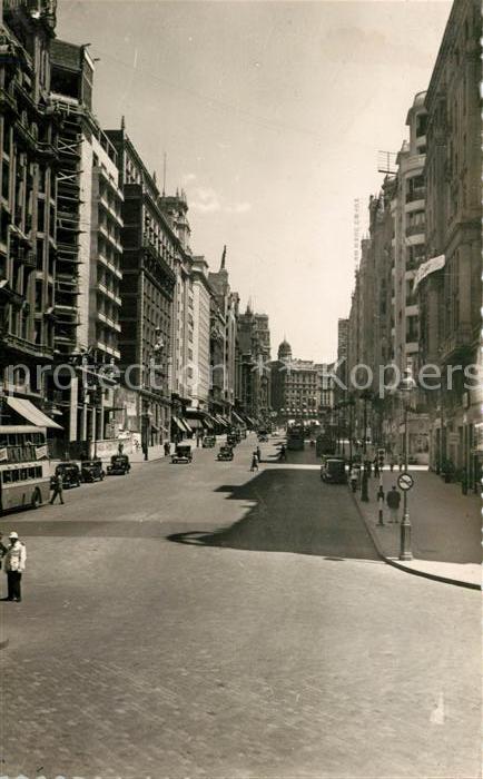Madrid Spain Avenida de Jose Antonio