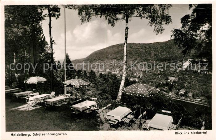 Heidelberg Neckar Schuetzenhausgarten