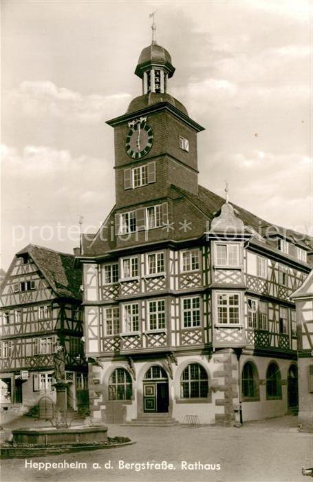Heppenheim Bergstrasse Rathaus