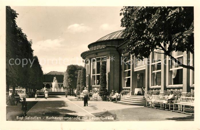 Bad Salzuflen Kurhauspromenae Leuchtfontaene