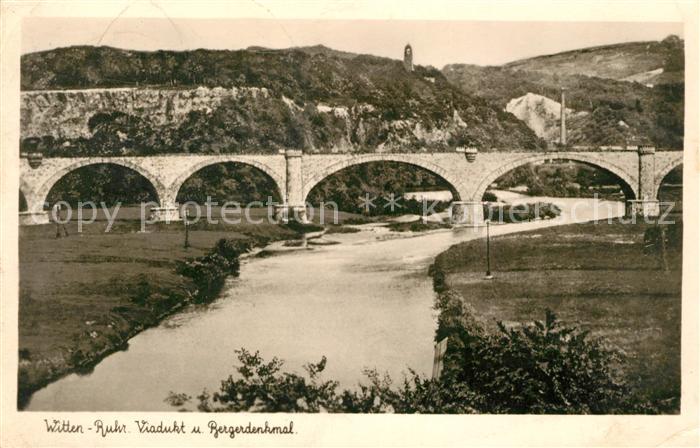 Witten Ruhr Viadukt Bergerdenkmal